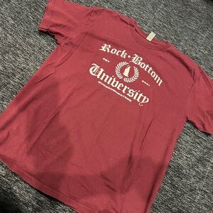 Guccihighwaters - Rock Bottom University “L” t shirt